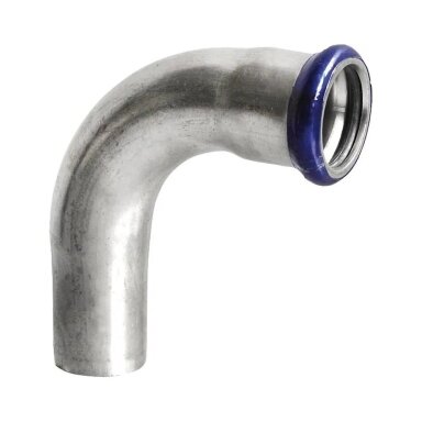 Nerūdijančio plieno presuojama alkūnė 90° v/i Eurotubi AISI 316L 35x35 mm Nerūdijančio plieno presuojama alkūnė 90° v/i Eurotubi AISI 316L 35x35 mm