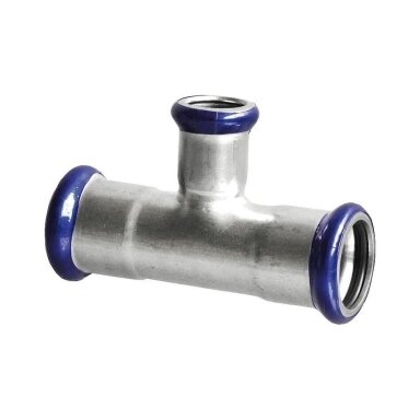 Nerūdijančio plieno presuojamas trišakis Eurotubi AISI 316L 22x15x22 mm