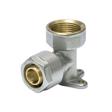 Užveržiama prietaisinė alkūnė General Fittings, 20x1/2" VS