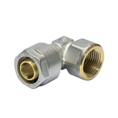 Užveržiama alkūnė General Fittings, 20x3/4" VS
