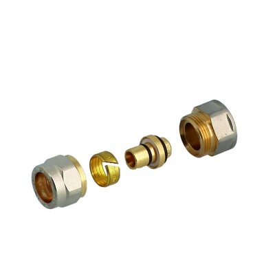 Užveržiamas perėjimas General Fittings, 16x1/2" VS