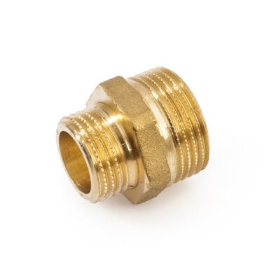 Žalvarinis redukuotas nipelis Dn 1"x1/2", General Fittings Žalvarinis redukuotas nipelis Dn 1"x1/2", General Fittings